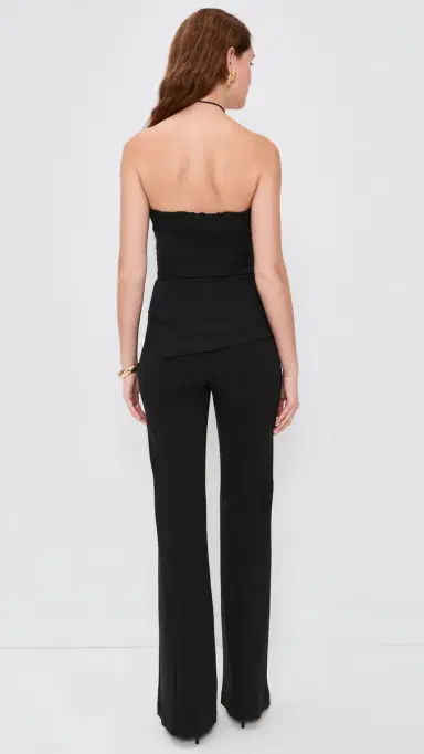 BLACK HALO Rockie Jumpsuit Black 4 | Thumbnail 3
