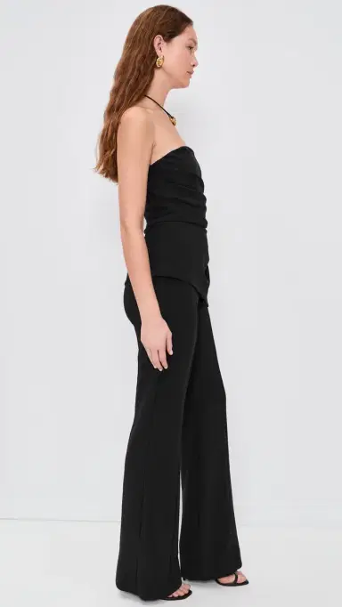 BLACK HALO Rockie Jumpsuit Black 4 | Thumbnail 4