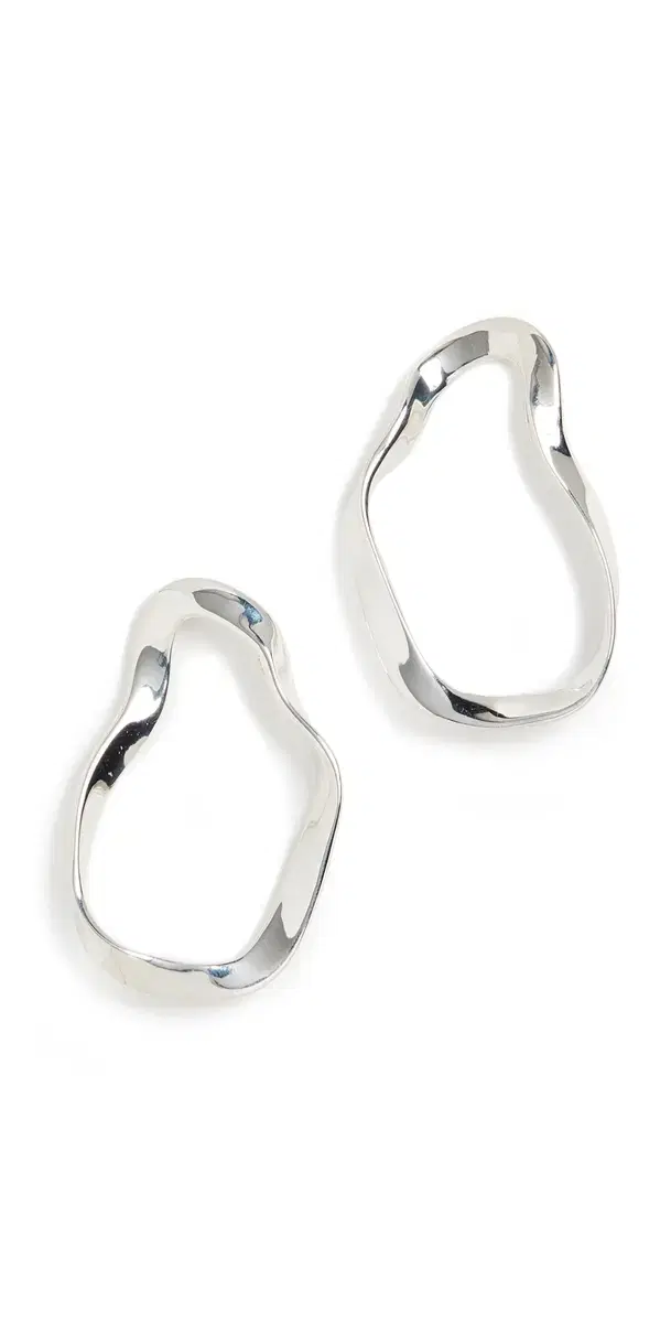 AGMES Small Vera Earrings Sterling Silver One Size