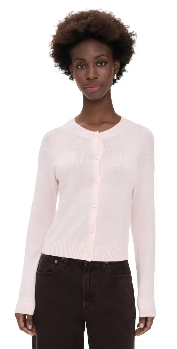 Emerson Cardigan Rose Petal