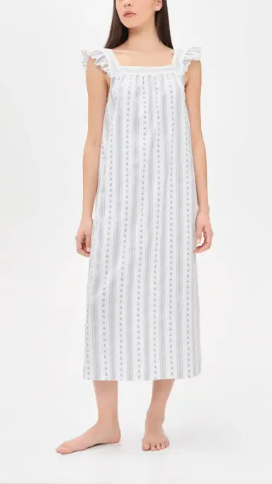 Petite Plume Clara Nightgown White | Thumbnail 2 Petite Plume Clara Nightgown White | Thumbnail 2