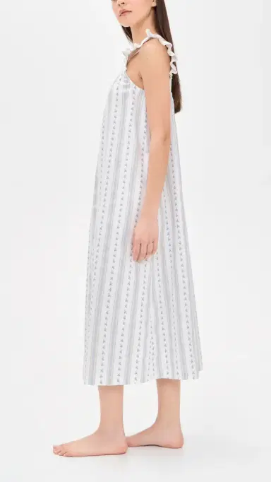 Petite Plume Clara Nightgown White | Thumbnail 4 Petite Plume Clara Nightgown White | Thumbnail 4