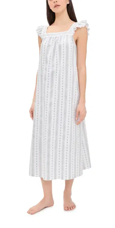 Petite Plume Clara Nightgown White | Thumbnail 1 Petite Plume Clara Nightgown White | Thumbnail 1
