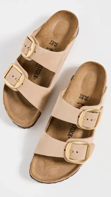 Birkenstock Arizona Big Buckle Sandals Sandcastle 40 | Thumbnail 5