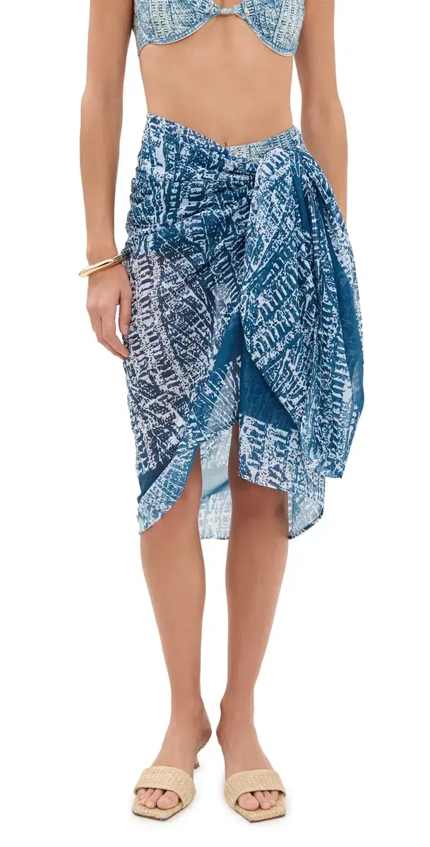 Pareo Sarong Denim One Size