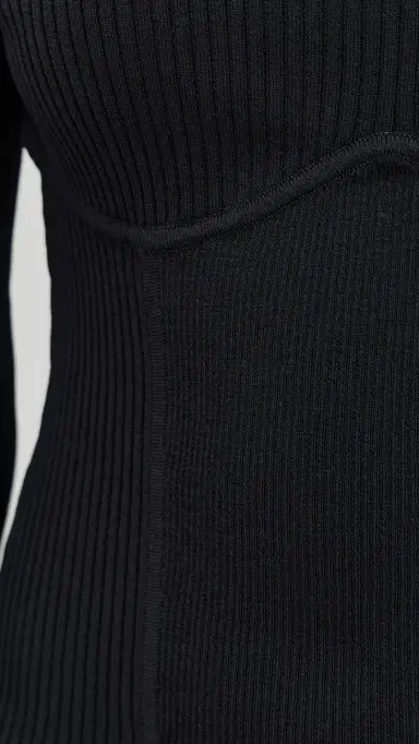 LE BOP Adele Knit Top Black M | Thumbnail 6