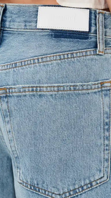 RE/DONE Skater Shorts Aged Worn Blue | Thumbnail 6 RE/DONE Skater Shorts Aged Worn Blue | Thumbnail 6