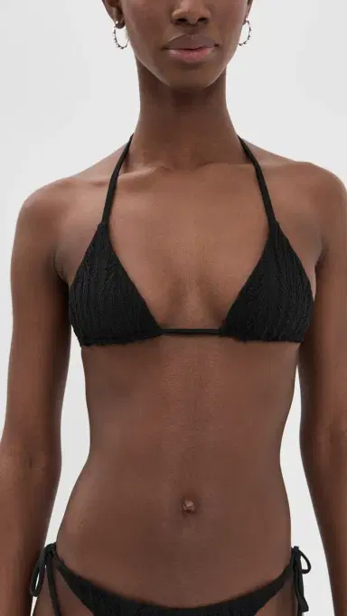 Peixoto Benji Bikini Top Midnight Weave M | Thumbnail 2 Peixoto Benji Bikini Top Midnight Weave M | Thumbnail 2