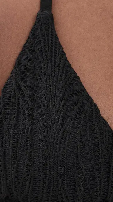 Peixoto Benji Bikini Top Midnight Weave M | Thumbnail 6 Peixoto Benji Bikini Top Midnight Weave M | Thumbnail 6