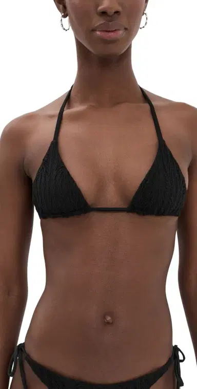 Peixoto Benji Bikini Top Midnight Weave M | Thumbnail 1 Peixoto Benji Bikini Top Midnight Weave M | Thumbnail 1