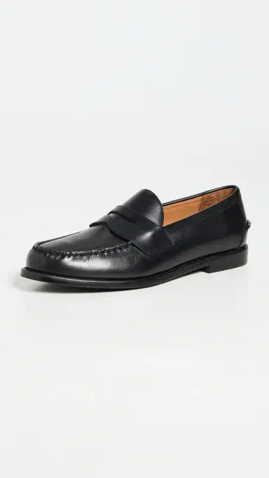Polo Ralph Lauren Alston Leather Penny Loafers Black 8 | Thumbnail 4 Polo Ralph Lauren Alston Leather Penny Loafers Black 8 | Thumbnail 4