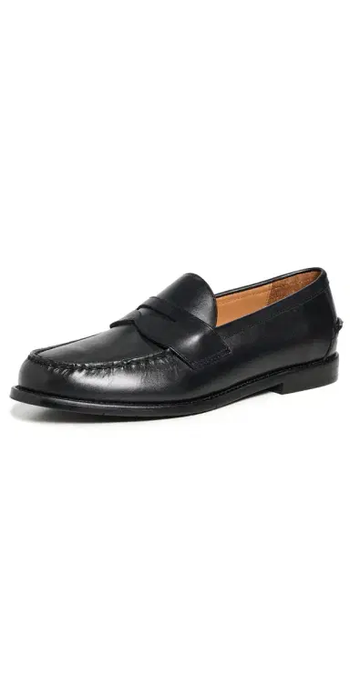 Polo Ralph Lauren Alston Leather Penny Loafers Black 8 | Thumbnail 1 Polo Ralph Lauren Alston Leather Penny Loafers Black 8 | Thumbnail 1