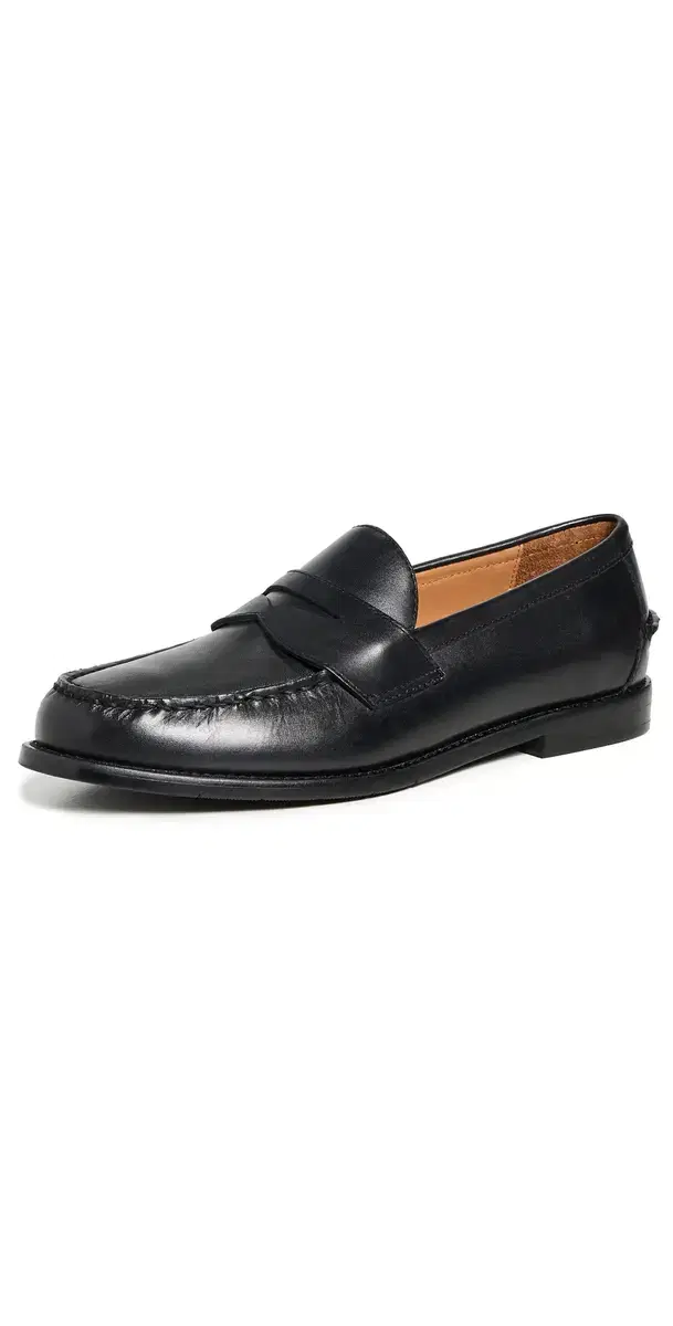 Polo Ralph Lauren Alston Leather Penny Loafers Black