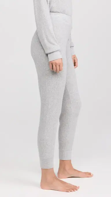 PJ Salvage Textured Essentials Pants Heather Grey S | Thumbnail 4