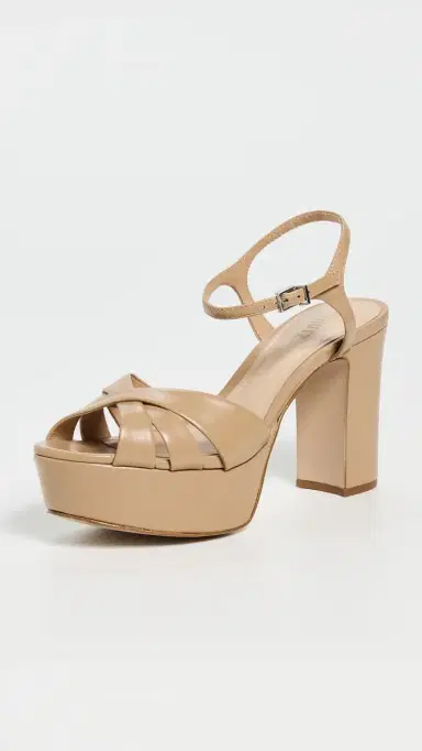 Schutz Keefa Platform Heels Light Nude 7 | Thumbnail 2