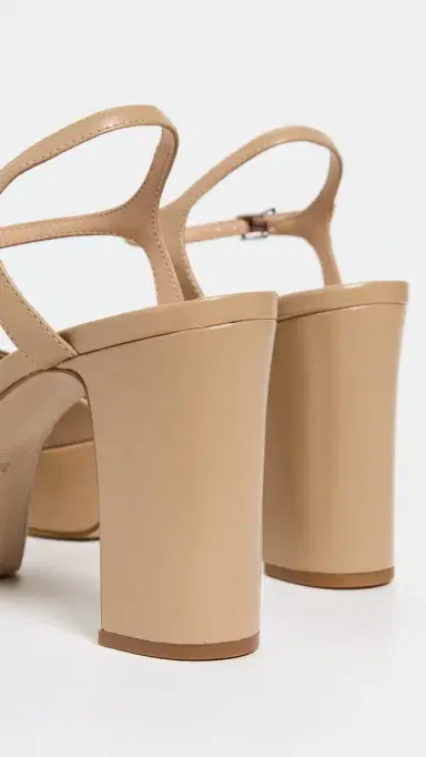 Schutz Keefa Platform Heels Light Nude 7 | Thumbnail 4