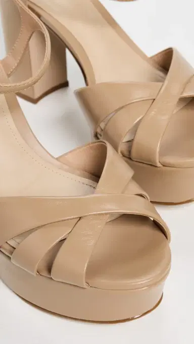 Schutz Keefa Platform Heels Light Nude 7 | Thumbnail 5