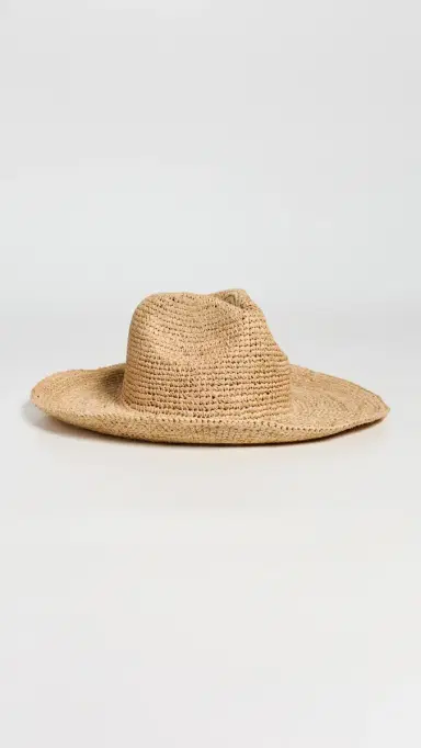 Faherty Raffia Sun Hat Natural One Size | Thumbnail 2