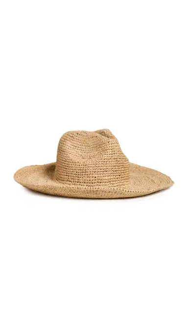 Faherty Raffia Sun Hat Natural One Size | Thumbnail 5