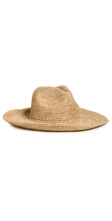 Faherty Raffia Sun Hat Natural One Size | Thumbnail 1