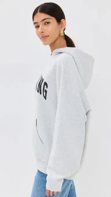 Anine Bing Harvey Sweatshirt Grey elange | Thumbnail 4 Anine Bing Harvey Sweatshirt Grey elange | Thumbnail 4