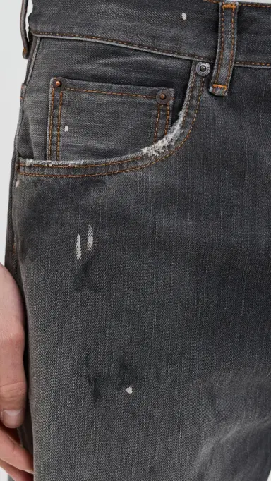 Acne Studios 2021 Loose Fit Jeans Black Trafalgar 31 | Thumbnail 6 Acne Studios 2021 Loose Fit Jeans Black Trafalgar 31 | Thumbnail 6
