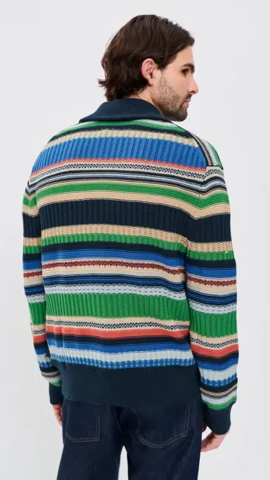 PS Paul Smith Mens Cardigan Zip Thru ulti Coloured | Thumbnail 3 PS Paul Smith Mens Cardigan Zip Thru ulti Coloured | Thumbnail 3