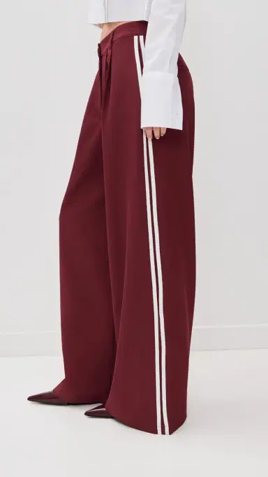 LIONESS Serenity Pants Burgundy | Thumbnail 4 LIONESS Serenity Pants Burgundy | Thumbnail 4