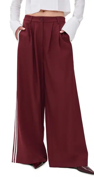 LIONESS Serenity Pants Burgundy | Thumbnail 1 LIONESS Serenity Pants Burgundy | Thumbnail 1