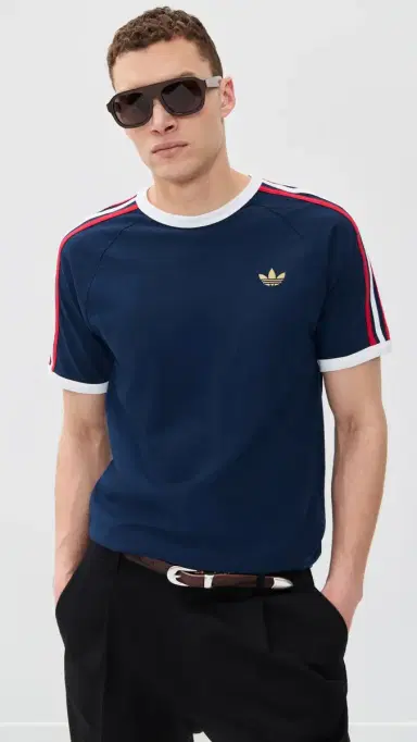 Adidas 3s Nations Tee Night Indigo/Better Scarlet/Wh | Thumbnail 2 Adidas 3s Nations Tee Night Indigo/Better Scarlet/Wh | Thumbnail 2