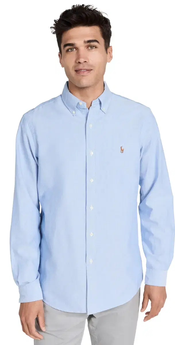 Polo Ralph Lauren Classic Fit Iconic Oxford hirt Blue