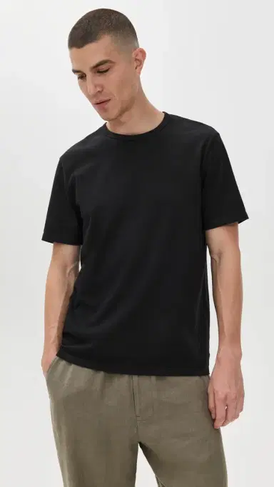 Vince Garment Dye Short Sleeve Crew Tee | Thumbnail 2 Vince Garment Dye Short Sleeve Crew Tee | Thumbnail 2
