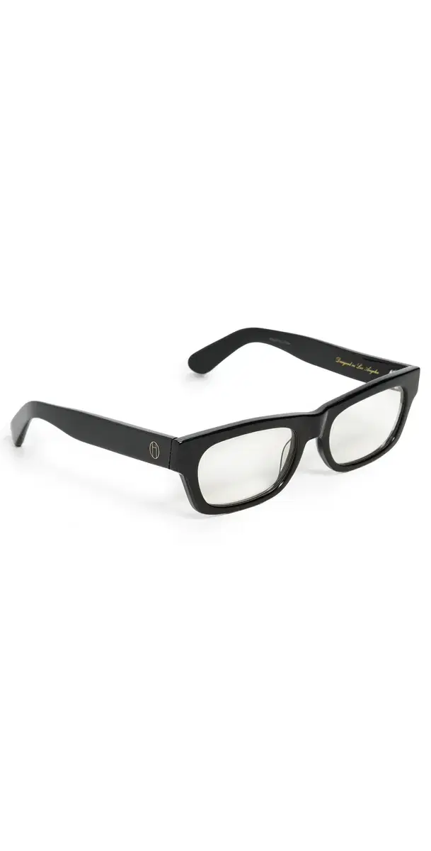 Sloane Glasses Black & Clear One Size