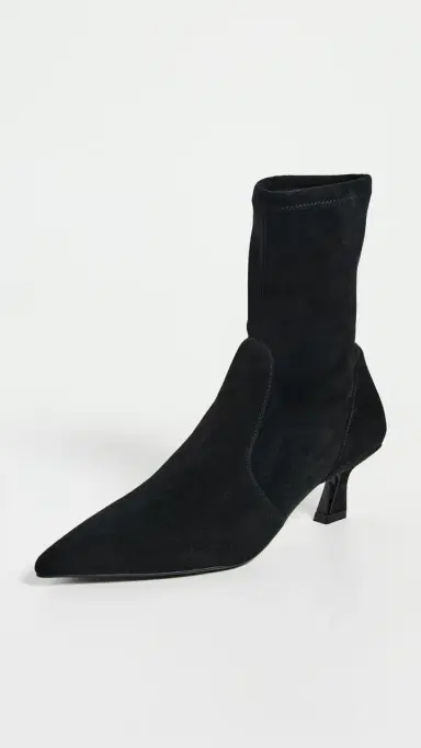Stuart Weitzman Vinnie Booties 50mm Black 6 | Thumbnail 2