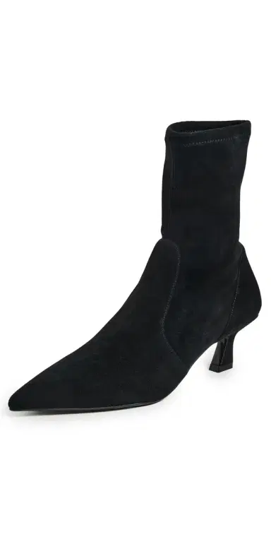 Stuart Weitzman Vinnie Booties 50mm Black 6 | Thumbnail 1