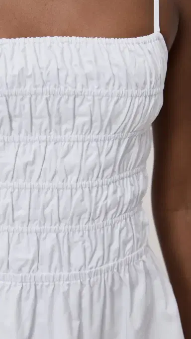 Solid & Striped The Mini Delta Dress Optic White | Thumbnail 6 Solid & Striped The Mini Delta Dress Optic White | Thumbnail 6