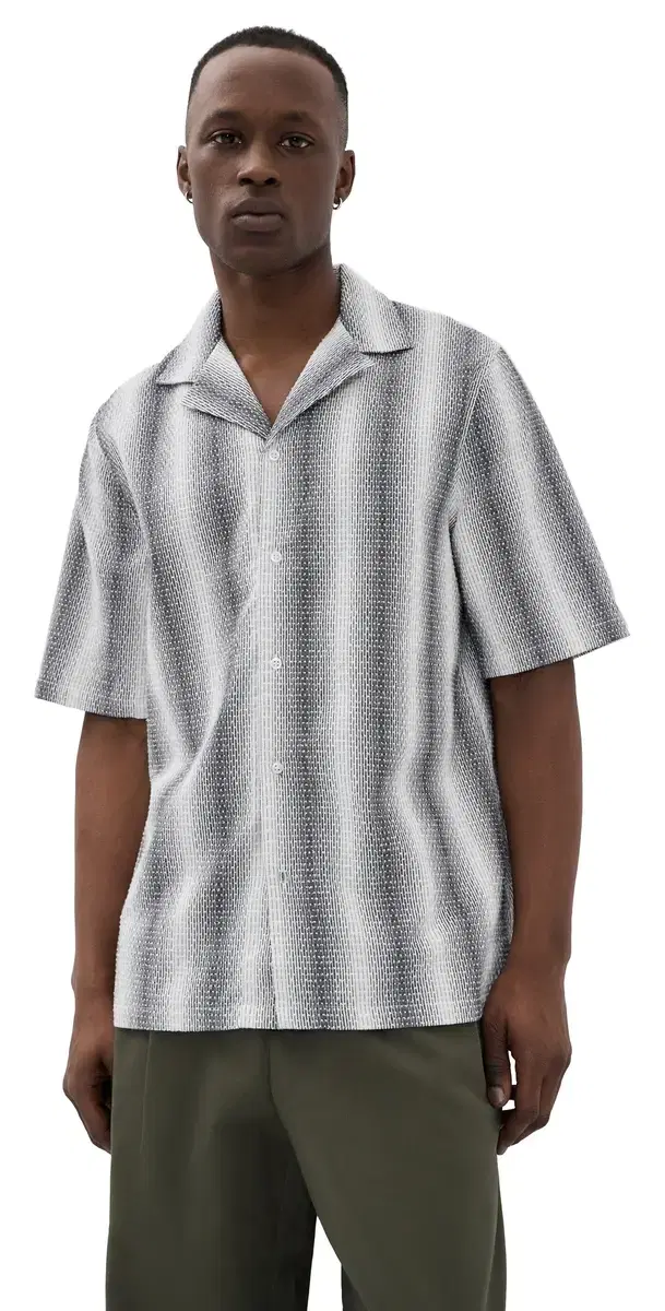 Eren Woven Shirt idgrey/White