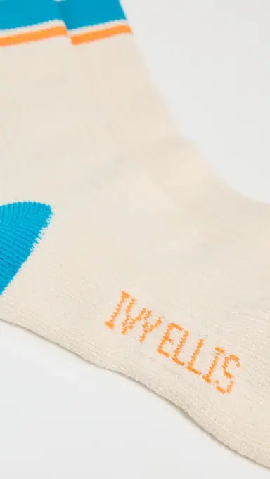 Ivy Ellis The Marino Crew Socks Multi One Size | Thumbnail 3