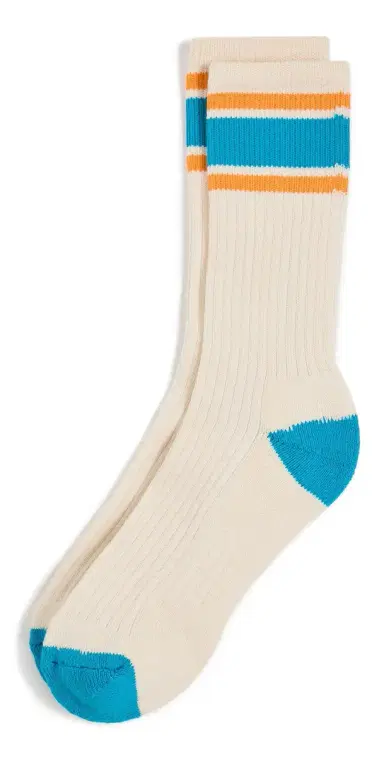 Ivy Ellis The Marino Crew Socks Multi One Size | Thumbnail 1