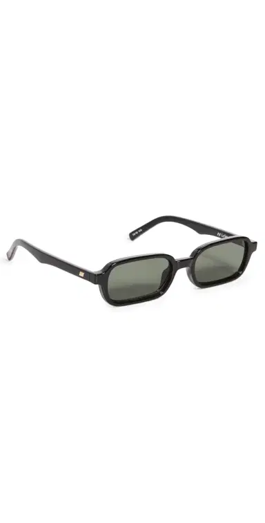 Le Specs Pilferer Sunglasses Black One Size | Thumbnail 1