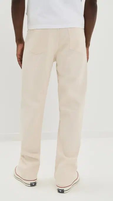 A.P.C. A. P.C. Fairfax Relaxed Jeans Aad Ecru | Thumbnail 3 A.P.C. A. P.C. Fairfax Relaxed Jeans Aad Ecru | Thumbnail 3