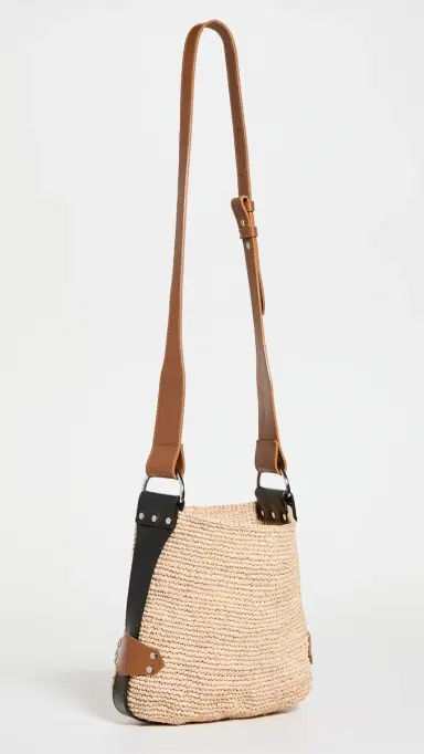 Isabel Marant Mini Bayia Hobo Bag Natural/Cognac One Size | Thumbnail 4 Isabel Marant Mini Bayia Hobo Bag Natural/Cognac One Size | Thumbnail 4