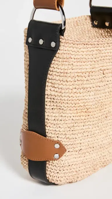 Isabel Marant Mini Bayia Hobo Bag Natural/Cognac One Size | Thumbnail 5 Isabel Marant Mini Bayia Hobo Bag Natural/Cognac One Size | Thumbnail 5