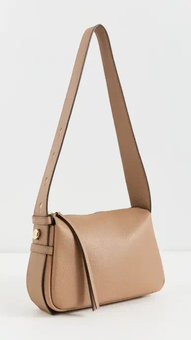 Tory Burch Romy Small Shoulder Bag Tiramisu One Size | Thumbnail 2 Tory Burch Romy Small Shoulder Bag Tiramisu One Size | Thumbnail 2