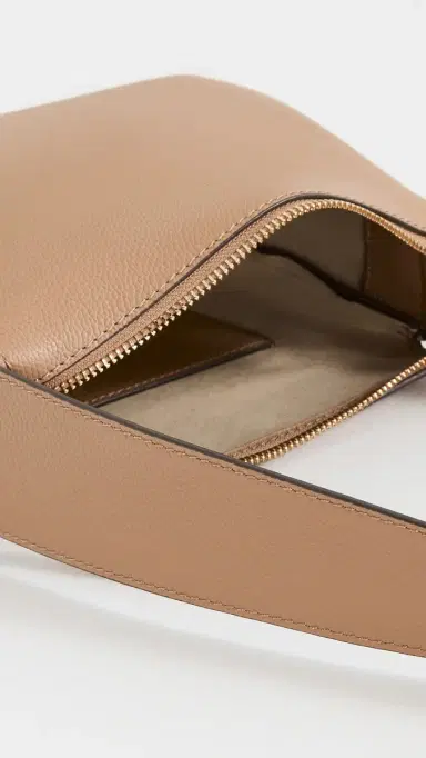 Tory Burch Romy Small Shoulder Bag Tiramisu One Size | Thumbnail 6 Tory Burch Romy Small Shoulder Bag Tiramisu One Size | Thumbnail 6