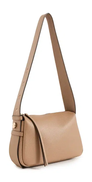 Tory Burch Romy Small Shoulder Bag Tiramisu One Size | Thumbnail 1 Tory Burch Romy Small Shoulder Bag Tiramisu One Size | Thumbnail 1