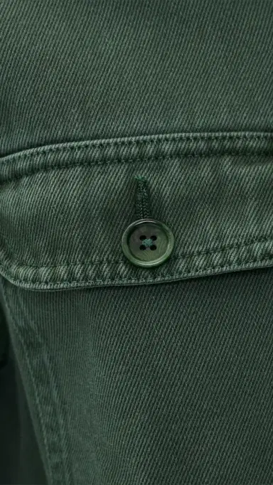 Alex Mill Garment Dyed Work Jacket in Recycled Denim Faded Cypress S | Thumbnail 6