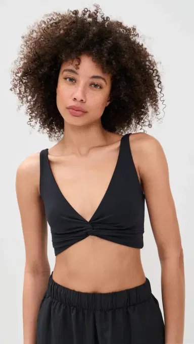 FP Movement Never Better Twist Crop Shirt Black | Thumbnail 2