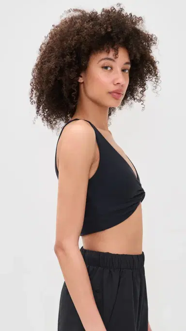 FP Movement Never Better Twist Crop Shirt Black | Thumbnail 4