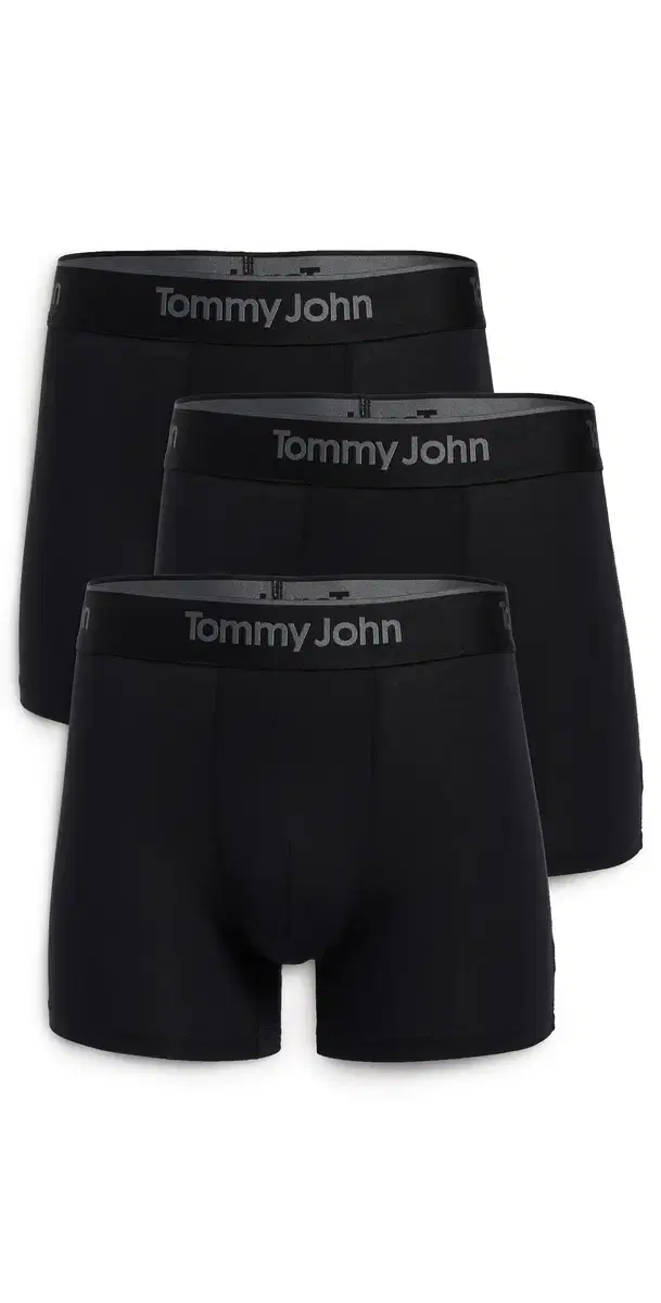econd kin 4 Trunks 3 Pack Black